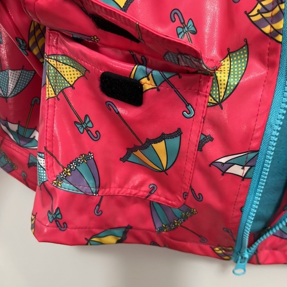 Urban Rags Kids Lined Rain Jacket Hoodie Size 5/6 - Picture 10 of 10
